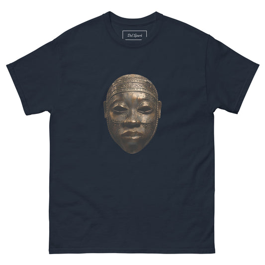 African Copper Mask Unisex Classic T-shirt - Delspark print-on-demand t-shirt