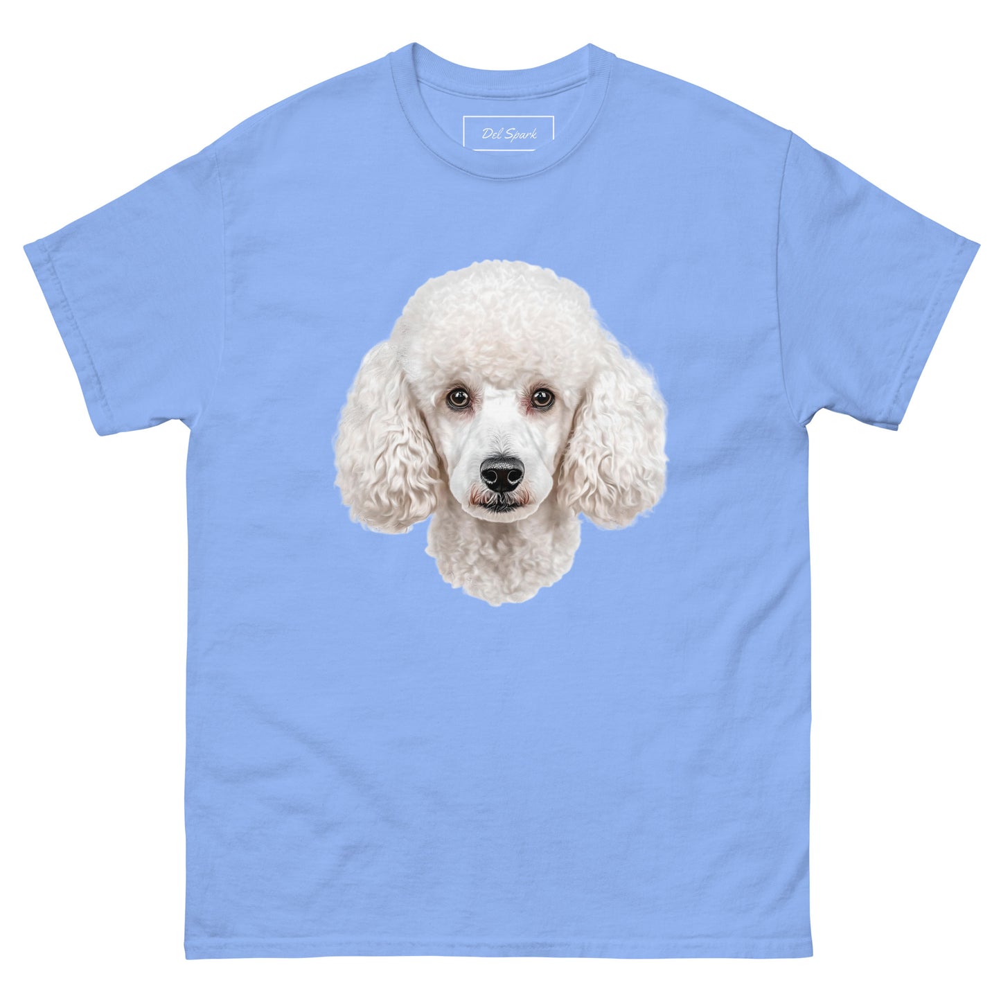 White Poodle Unisex Classic T-shirt