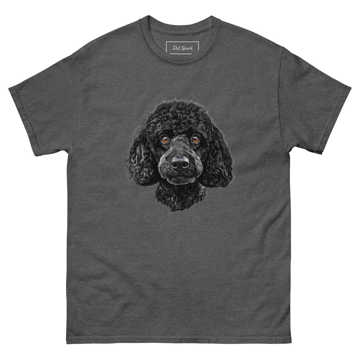 Black Poodle Unisex Classic T-shirt