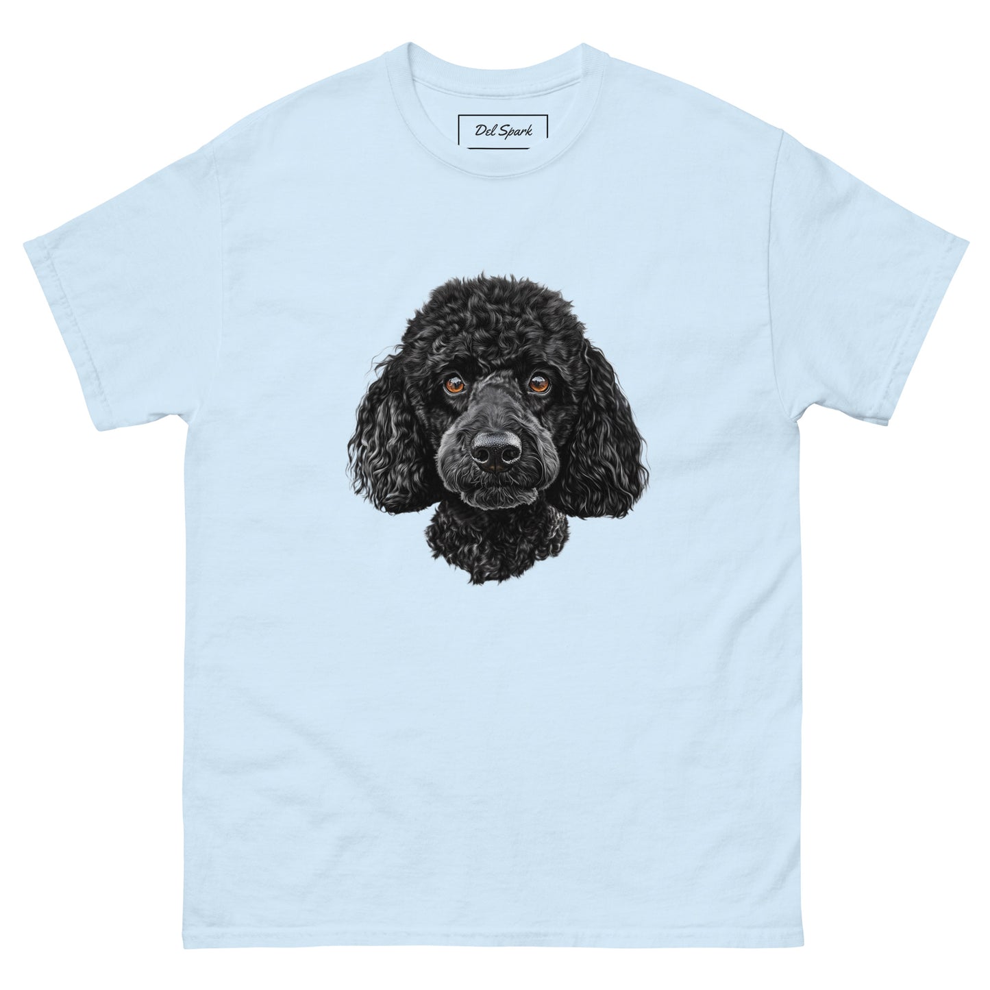 Black Poodle Unisex Classic T-shirt