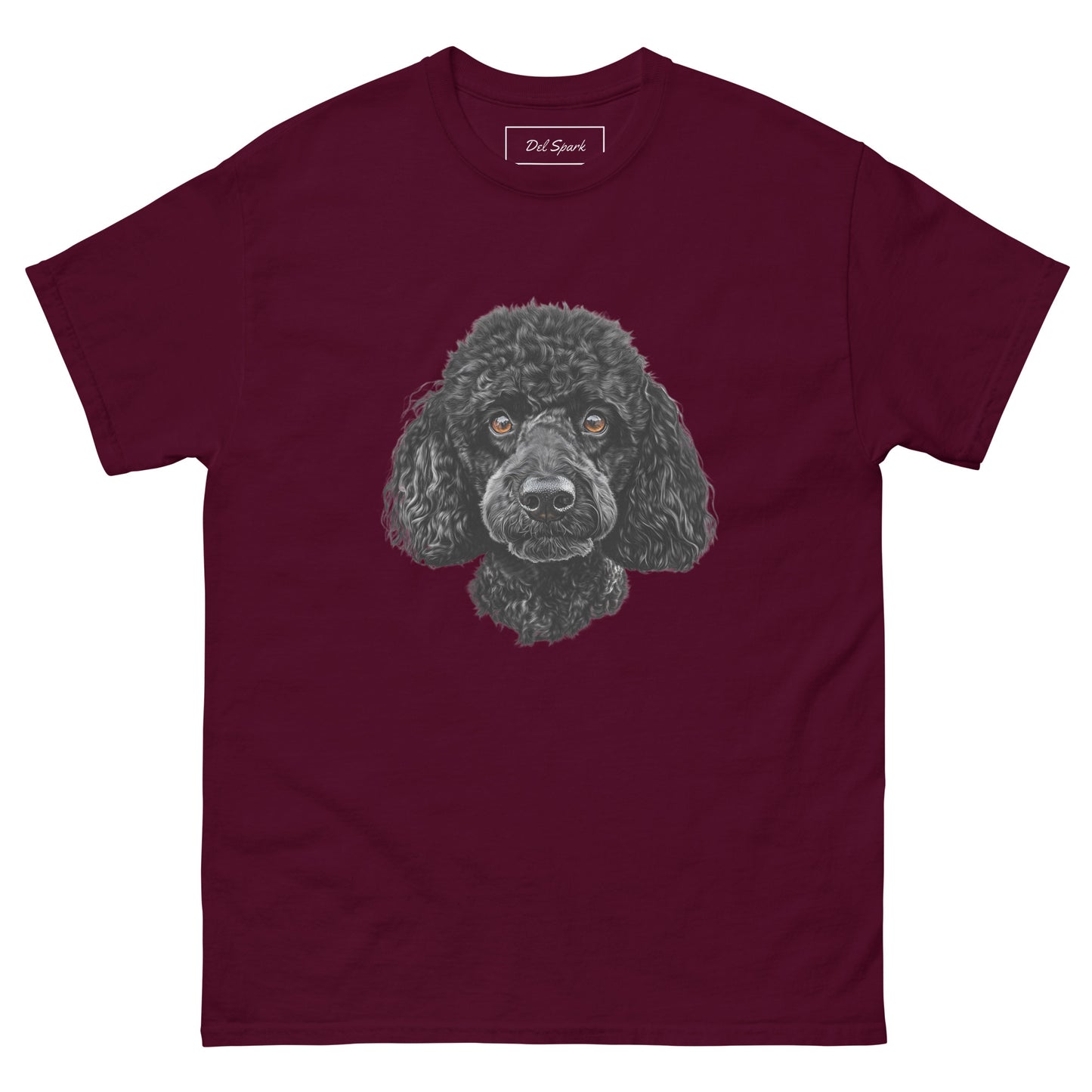 Black Poodle Unisex Classic T-shirt