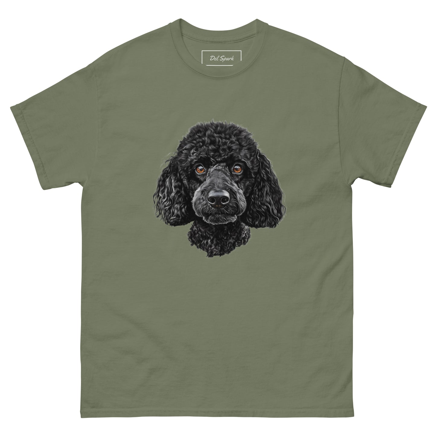 Black Poodle Unisex Classic T-shirt