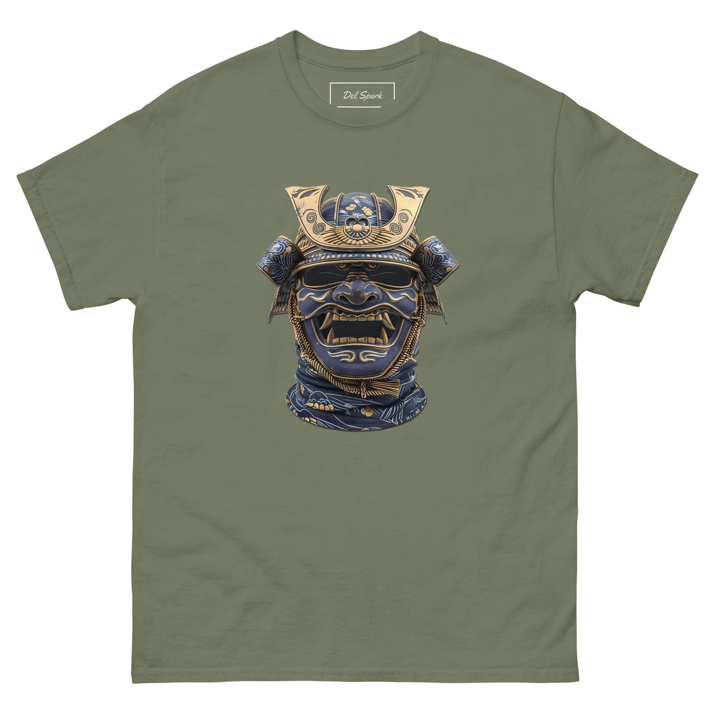 Blue Shogun Samurai Unisex Classic T-shirt