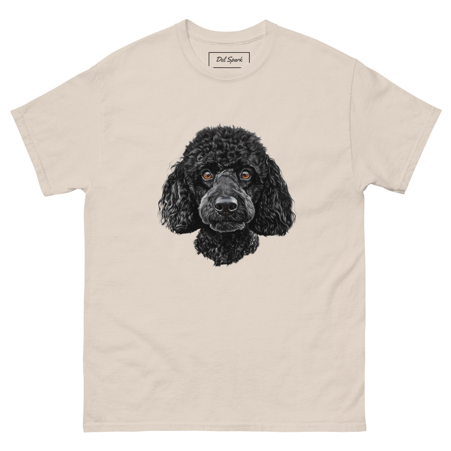 Black Poodle Unisex Classic T-shirt