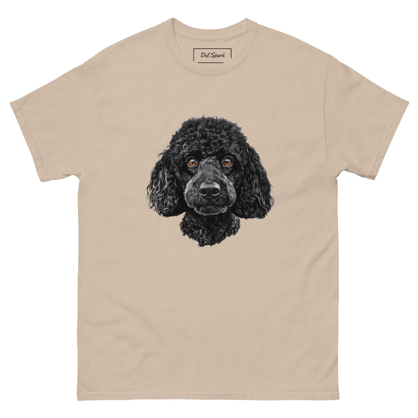 Black Poodle Unisex Classic T-shirt