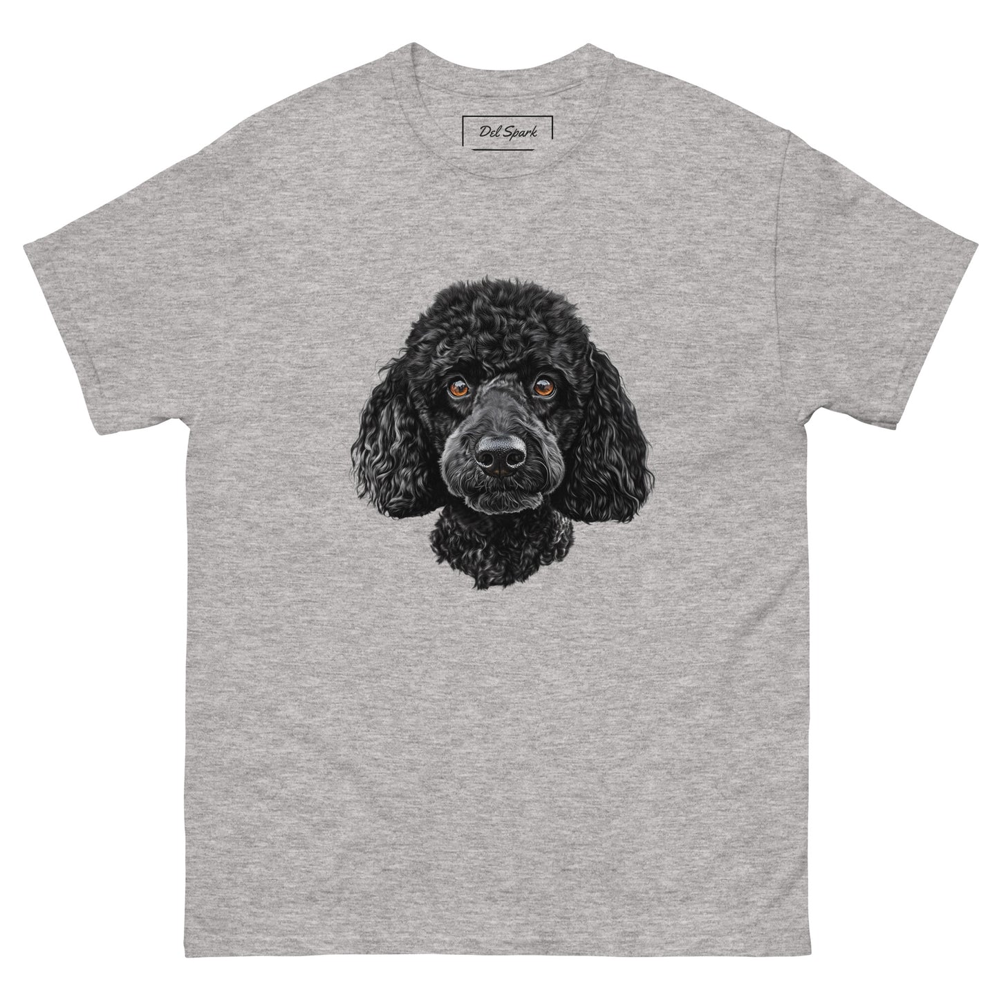 Black Poodle Unisex Classic T-shirt